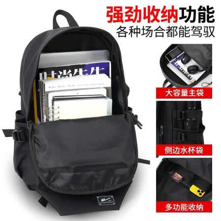 Pull Back Backpack Men's Backpack Casual Waterproof Computer Travel Bag Large Capacity High School Junior High School Student Bag Men's Bag Black Pull Back Backpack Men's Backpack Casual Waterproof Computer Travel Bag Large Capacity High School Junior High School Student Bag Men's Bag Black