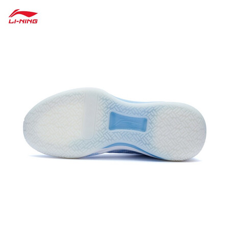 Li Ning basketball shoes men's sharp blade 2 reflective lightweight mid-top basketball professional game shoes official store ABAR087 standard white/snow blue-3 41 Li Ning basketball shoes men's sharp blade 2 reflective lightweight mid-top basketball professional game shoes official store ABAR087 standard white/snow blue-3 41