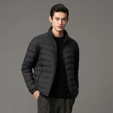 Bosideng light and thin down jacket short men's lightweight zero-pressure fashion all-match warm jacket B10131005 Bosideng light and thin down jacket short men's lightweight zero-pressure fashion all-match warm jacket B10131005