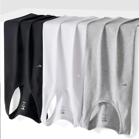 Septwolves Men's Vest Men's Pure Cotton High Elastic Sports Vest Sweat-absorbing and Breathable 2-Pack White L Size Z98790 Septwolves Men's Vest Men's Pure Cotton High Elastic Sports Vest Sweat-absorbing and Breathable 2-Pack White L Size Z98790