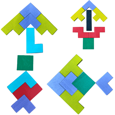 Item Yimu Children's birthday gift early education 启 玩 toys Russian square L-type match game logic thinking training Yumu Russian square Item Yimu Children's birthday gift early education 启 玩 toys Russian square L-type match game logic thinking training Yumu Russian square