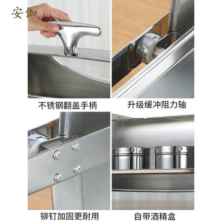Xiaomi MI Ecological Chain Buffet Holding Stove Commercial Buffet Stove Stainless Steel Dining Stove Display Rack Electric Heating Tableware Buffy Stove 9L Steel Cover Single Grid Electric Heating Xiaomi MI Ecological Chain Buffet Holding Stove Commercial Buffet Stove Stainless Steel Dining Stove Display Rack Electric Heating Tableware Buffy Stove 9L Steel Cover Single Grid Electric Heating