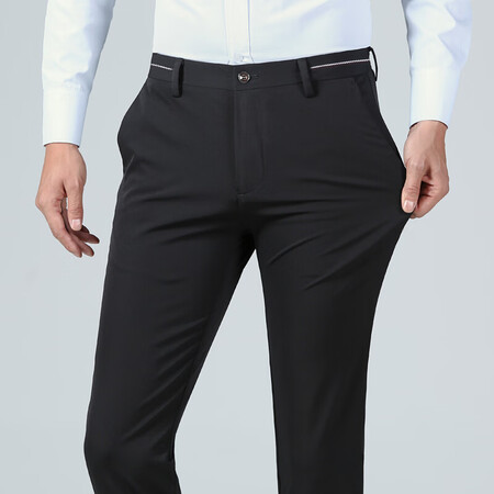 Woodpecker TUCANO casual pants men's business casual fashion suit pants stretch slim fit all-match pants men's black 32 Woodpecker TUCANO casual pants men's business casual fashion suit pants stretch slim fit all-match pants men's black 32