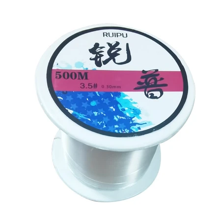 Sharp fishing line main line fishing line sub-line strong pull fishing gear fishing rod sea pole line 500m line number 8.0# Sharp fishing line main line fishing line sub-line strong pull fishing gear fishing rod sea pole line 500m line number 8.0#