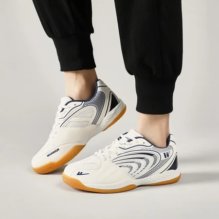 Pull back table tennis shoes 2022 spring sports shoes for men and women couple models low top breathable mesh table tennis shoes badminton shoes 163HC white dark blue 40/standard size Pull back table tennis shoes 2022 spring sports shoes for men and women couple models low top breathable mesh table tennis shoes badminton shoes 163HC white dark blue 40/standard size