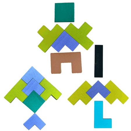 Item Yimu Children's birthday gift early education 启 玩 toys Russian square L-type match game logic thinking training Yumu Russian square Item Yimu Children's birthday gift early education 启 玩 toys Russian square L-type match game logic thinking training Yumu Russian square