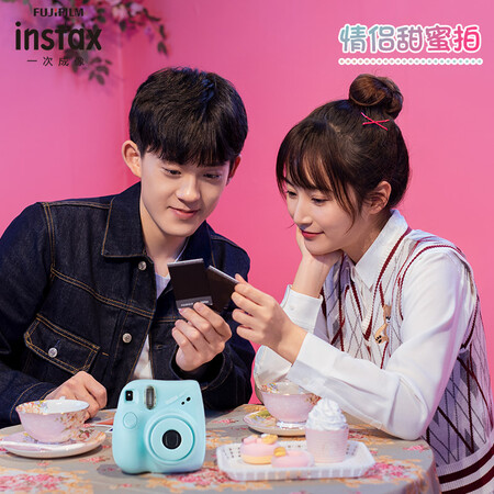 Fuji instax instant instant camera mini7+mini7c/s upgrade blue Fuji instax instant instant camera mini7+mini7c/s upgrade blue