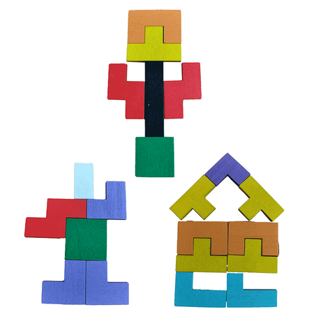 Item Yimu Children's birthday gift early education 启 玩 toys Russian square L-type match game logic thinking training Yumu Russian square Item Yimu Children's birthday gift early education 启 玩 toys Russian square L-type match game logic thinking training Yumu Russian square