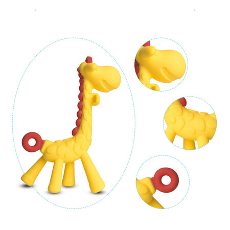 COOKSS Baby Teether Newborn Molar Stick Baby Bite Teeth Soothing Anti-Eating Hand Teeth Chews Silicone Toys Bite Happy Bite Strawberry Banana Giraffe Molar Teether Strawberry + Banana + Giraffe + Storage Box COOKSS Baby Teether Newborn Molar Stick Baby Bite Teeth Soothing Anti-Eating Hand Teeth Chews Silicone Toys Bite Happy Bite Strawberry Banana Giraffe Molar Teether Strawberry + Banana + Giraffe + Storage Box