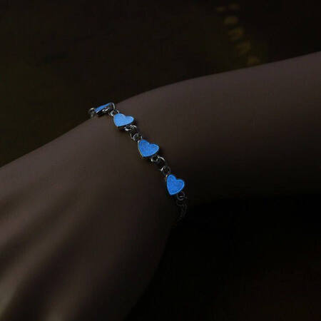ins Luminous Bracelet Star Love Flower Luminous Couple Bracelet Girlfriend Fluorescent Stone Anklet Gift Student Girl Love Pink Jewelry Box ins Luminous Bracelet Star Love Flower Luminous Couple Bracelet Girlfriend Fluorescent Stone Anklet Gift Student Girl Love Pink Jewelry Box