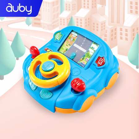 AUBY educational toys, dynamic cab, infant and young children’s early education, enlightenment, music, multifunctional simulation game, 9-12 months, 461590 AUBY educational toys, dynamic cab, infant and young children’s early education, enlightenment, music, multifunctional simulation game, 9-12 months, 461590