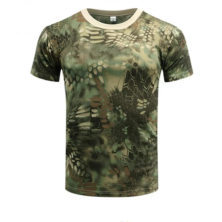 Zhuo Lun Shangpin summer camouflage uniform short-sleeved men's military training T-shirt speed outdoor summer camp camouflage clothing junior high school college students military training uniform camouflage T-shirt military fan clothing grass green mesh T-shirt 170 Zhuo Lun Shangpin summer camouflage uniform short-sleeved men's military training T-shirt speed outdoor summer camp camouflage clothing junior high school college students military training uniform camouflage T-shirt military fan clothing grass green mesh T-shirt 170