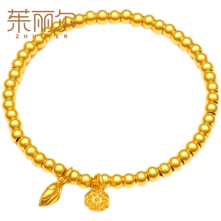 Julier II Huan Gold Bracelet Lotus Lotus Seed Lotus 999 Pure Gold Bracelet Ancient Inheritance Small Golden Beads Transfer Beads Beaded Anklet Marriage Three Gold Hardware Gold Bracelet About 10 Grams Free Certificate Julier II Huan Gold Bracelet Lotus Lotus Seed Lotus 999 Pure Gold Bracelet Ancient Inheritance Small Golden Beads Transfer Beads Beaded Anklet Marriage Three Gold Hardware Gold Bracelet About 10 Grams Free Certificate