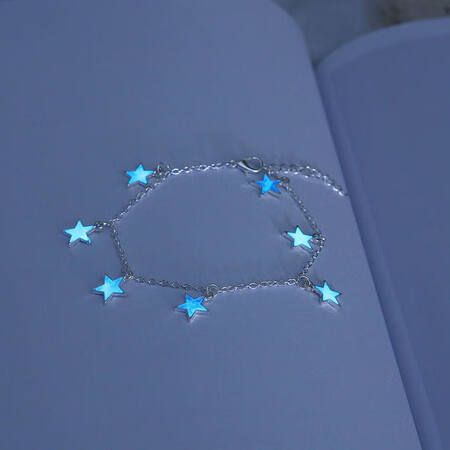 ins Luminous Bracelet Star Love Flower Luminous Couple Bracelet Girlfriend Fluorescent Stone Anklet Gift Student Girl Love Pink Jewelry Box ins Luminous Bracelet Star Love Flower Luminous Couple Bracelet Girlfriend Fluorescent Stone Anklet Gift Student Girl Love Pink Jewelry Box