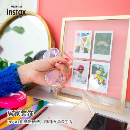 Fuji once imaging photo paper instaxinstax SQUARE square photo paper double packaging Fuji once imaging photo paper instaxinstax SQUARE square photo paper double packaging