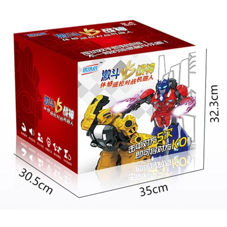 Youdaxin YOUDAXIN Somatosensory Remote Control Fighting Battle Boxing Robot Toy Warrior Intelligent Double Parent-child Gift 26CM High Battle Set Two Packs Youdaxin YOUDAXIN Somatosensory Remote Control Fighting Battle Boxing Robot Toy Warrior Intelligent Double Parent-child Gift 26CM High Battle Set Two Packs