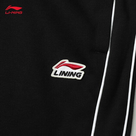 Li Ning sports pants men's pants 2021 autumn new products men's comfortable straight-leg pants men's skin-friendly drape, not easy to wrinkle trend casual pants AKLR533 black-1 XL Li Ning sports pants men's pants 2021 autumn new products men's comfortable straight-leg pants men's skin-friendly drape, not easy to wrinkle trend casual pants AKLR533 black-1 XL