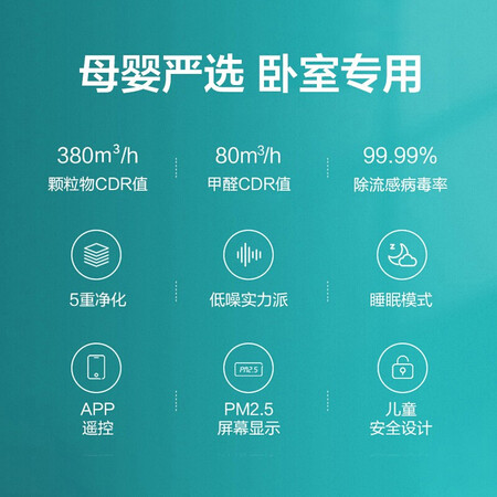 Midea Air Purifier High-efficiency sterilization and flu-removal purifier Household formaldehyde removal and haze removal smart home appliance purifier KJ350G-S1 Midea Air Purifier High-efficiency sterilization and flu-removal purifier Household formaldehyde removal and haze removal smart home appliance purifier KJ350G-S1