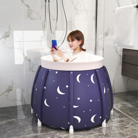 Bathing barrel adult folding bath barrel household bathing bathing barrel enlarge adult heating full-body bathtub bidet artifact bath barrel + cushion non-inflatable 65x65 Bathing barrel adult folding bath barrel household bathing bathing barrel enlarge adult heating full-body bathtub bidet artifact bath barrel + cushion non-inflatable 65x65