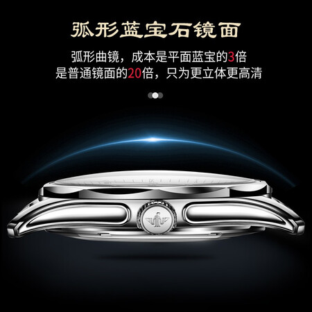 Swiss famous watch Europin watches men's automatic mechanical watch men's high-end waterproof luminous dual calendar watch simple business brand national watch Valentine's Day gift for father and husband Swiss-Golden Grey Surface Swiss famous watch Europin watches men's automatic mechanical watch men's high-end waterproof luminous dual calendar watch simple business brand national watch Valentine's Day gift for father and husband Swiss-Golden Grey Surface