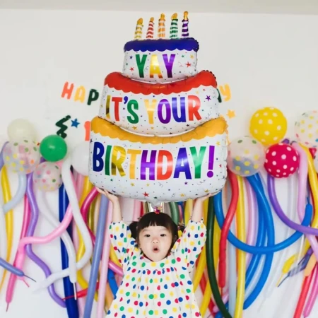 Abaoli ins little red book three-layer cake balloon children one-year-old boy and girl decoration birthday party photo layout props Abaoli ins little red book three-layer cake balloon children one-year-old boy and girl decoration birthday party photo layout props