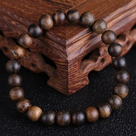 Yanyun Jewelry Sinking Water Grade Agarwood Bracelet Tiger Stripe Ripe Knot Black Oil Old Wooden Bracelet Hand String Playing Buddha Beads Rosary Bracelet Yanyun Jewelry Sinking Water Grade Agarwood Bracelet Tiger Stripe Ripe Knot Black Oil Old Wooden Bracelet Hand String Playing Buddha Beads Rosary Bracelet