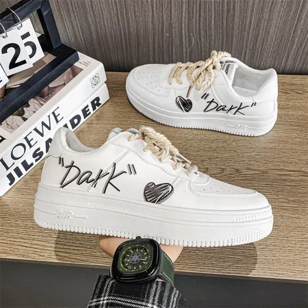 Yuanzu China Monopoly 2022 New Shoes Men's Air Force One Simple White Shoes Men's Shoes Student Board Shoes Gray Exquisite 39 Yuanzu China Monopoly 2022 New Shoes Men's Air Force One Simple White Shoes Men's Shoes Student Board Shoes Gray Exquisite 39