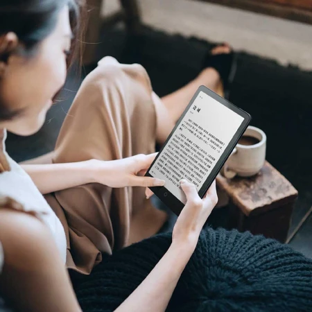 Xiaomi Duokan Electronic Paper Book ProII 7.8-inch black flat-screen e-reader 24-level dual-color temperature 300ppi Android 11 open system second-generation upgraded version Xiaomi Duokan Electronic Paper Book ProII 7.8-inch black flat-screen e-reader 24-level dual-color temperature 300ppi Android 11 open system second-generation upgraded version
