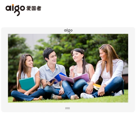 Patriot aigo digital photo frame DPF85 8-inch high-definition electronic photo album SD card / U disk straight into pearl white support enterprise logo batch customization Patriot aigo digital photo frame DPF85 8-inch high-definition electronic photo album SD card / U disk straight into pearl white support enterprise logo batch customization