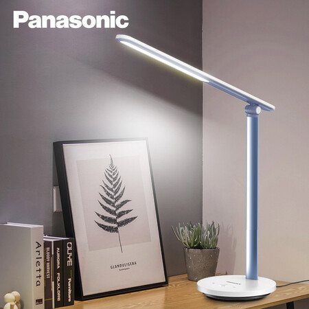 Panasonic Panasonic table lamp learns to reduce blue light students and children's reading bedside lamp national A-level eye protection table lamp dormitory eye protection lamp reading and writing table lamp to wing upgrade blue Panasonic Panasonic table lamp learns to reduce blue light students and children's reading bedside lamp national A-level eye protection table lamp dormitory eye protection lamp reading and writing table lamp to wing upgrade blue