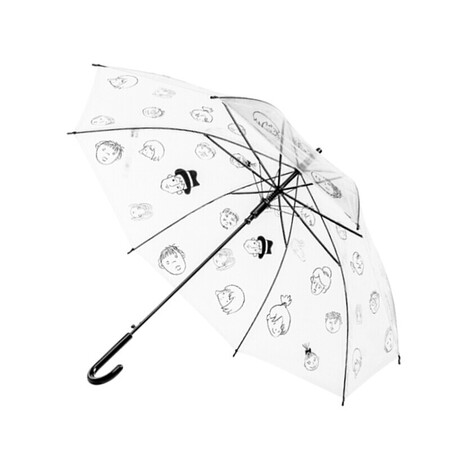 MINISOEVA series graffiti long handle umbrella 8-bone single umbrella automatic rain umbrella pattern mixed hair MINISOEVA series graffiti long handle umbrella 8-bone single umbrella automatic rain umbrella pattern mixed hair