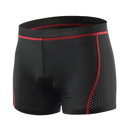 Cavalry cycling underwear shorts riding suit male and female silicone cushion breathable quick-drying mountain bike road bike pants seat cushion equipment black L size Cavalry cycling underwear shorts riding suit male and female silicone cushion breathable quick-drying mountain bike road bike pants seat cushion equipment black L size