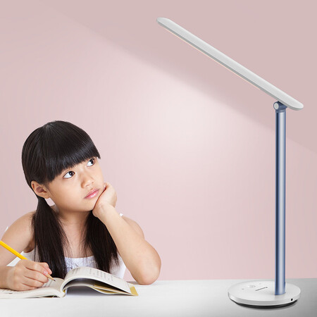 Panasonic Panasonic table lamp learns to reduce blue light students and children's reading bedside lamp national A-level eye protection table lamp dormitory eye protection lamp reading and writing table lamp to wing upgrade blue Panasonic Panasonic table lamp learns to reduce blue light students and children's reading bedside lamp national A-level eye protection table lamp dormitory eye protection lamp reading and writing table lamp to wing upgrade blue