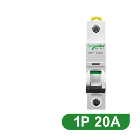 Schneider circuit breaker air switch A9 series air open IC65N 1P circuit breaker small air switch monolithic 1P 20A Schneider circuit breaker air switch A9 series air open IC65N 1P circuit breaker small air switch monolithic 1P 20A