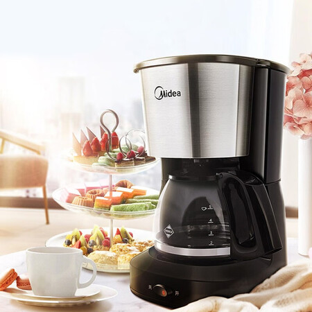 Midea coffee machine home small mini large capacity American drip pot drip filter tea brewing machine KFD101 Midea coffee machine home small mini large capacity American drip pot drip filter tea brewing machine KFD101