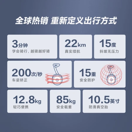 No.9 balance car Xiaojiu Xiaomi somatosensory smart riding Mijia remote control drift adult electric car dual motor drive super long battery life white No.9 balance car Xiaojiu Xiaomi somatosensory smart riding Mijia remote control drift adult electric car dual motor drive super long battery life white