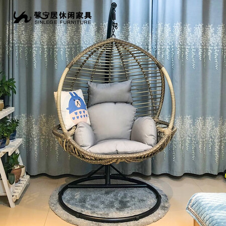 Xinningju Hanging Chair Hanging Basket Rattan Chair Swing Rattan Hammock Lazy Rocking Chair Bird's Nest Balcony Indoor Courtyard Drop Chair Outdoor Furniture Sky City Kangaroo Hanging Basket Split Cushion Xinningju Hanging Chair Hanging Basket Rattan Chair Swing Rattan Hammock Lazy Rocking Chair Bird's Nest Balcony Indoor Courtyard Drop Chair Outdoor Furniture Sky City Kangaroo Hanging Basket Split Cushion