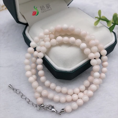 Yanhao Taiwan White Pink Coral Bracelet Necklace Dual-purpose Chain Natural Sardine Red Coral Wrapping 3 Rings Bracelet No Dying No Optimization Good Quality March Birthstone Coral Jewelry Free Certificate Natural Taiwan White Pink Coral Dual-purpose Chain 5.5-6mm Type 1 Yanhao Taiwan White Pink Coral Bracelet Necklace Dual-purpose Chain Natural Sardine Red Coral Wrapping 3 Rings Bracelet No Dying No Optimization Good Quality March Birthstone Coral Jewelry Free Certificate Natural Taiwan White Pink Coral Dual-purpose Chain 5.5-6mm Type 1