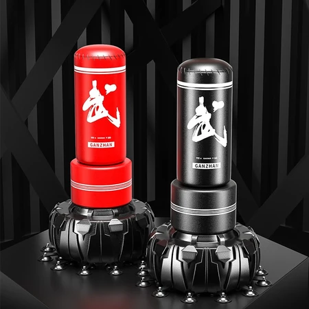 Ou Naide boxing sandbag vertical sanda suction cup tumbler sandbag boxing target martial arts household children adult fighting equipment black martial arts + giant bottom bucket 24 suction + strengthened connector + foot target Ou Naide boxing sandbag vertical sanda suction cup tumbler sandbag boxing target martial arts household children adult fighting equipment black martial arts + giant bottom bucket 24 suction + strengthened connector + foot target