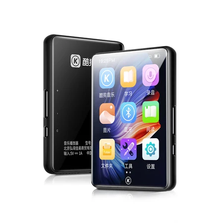 Kugou KUGOU 32G Bluetooth dictionary version mp3 player 2.8 inches mp4 touch screen lossless music Walkman students English learning sports external release PA03 black Kugou KUGOU 32G Bluetooth dictionary version mp3 player 2.8 inches mp4 touch screen lossless music Walkman students English learning sports external release PA03 black