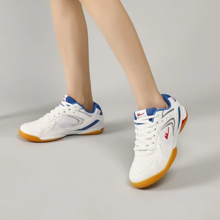 Pull back table and feather shoes new low top breathable mesh sports shoes for men and women couple shoes beef tendon bottom non-slip soft bottom competition badminton shoes indoor floor available table and feather shoes 3498/white and blue 41 Pull back table and feather shoes new low top breathable mesh sports shoes for men and women couple shoes beef tendon bottom non-slip soft bottom competition badminton shoes indoor floor available table and feather shoes 3498/white and blue 41