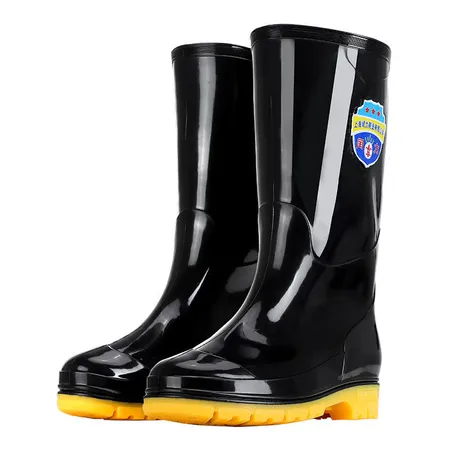 Add fertilizer plus size extra large men's rain boots 39-50 extra large men's rain boots high school tube water shoes men's tendon bottom waterproof thicker acid and alkali resistant rain boots 908 high tube - velvet 45 Add fertilizer plus size extra large men's rain boots 39-50 extra large men's rain boots high school tube water shoes men's tendon bottom waterproof thicker acid and alkali resistant rain boots 908 high tube - velvet 45