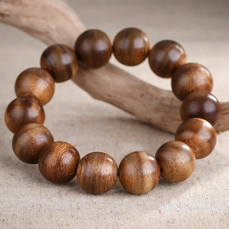 Shiyue Jewelry Agarwood Bracelet Old Material High Density Wenwan Buddha Bead Rosary Bracelet Wooden Bracelet Handle 15mm Shiyue Jewelry Agarwood Bracelet Old Material High Density Wenwan Buddha Bead Rosary Bracelet Wooden Bracelet Handle 15mm