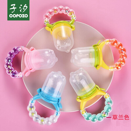Sub-fruits bite music baby food molar stick tooth adhesive stuck food baby rattle toy rock bite bite * 2 pink + blue Sub-fruits bite music baby food molar stick tooth adhesive stuck food baby rattle toy rock bite bite * 2 pink + blue