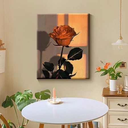 Best home digital oil painting diy landscape flower hand-painted oil painting coloring living room decorative painting children's hand-painted animation hanging painting flower branch pretty shadow 50*40cm stretched solid wood inner frame set Best home digital oil painting diy landscape flower hand-painted oil painting coloring living room decorative painting children's hand-painted animation hanging painting flower branch pretty shadow 50*40cm stretched solid wood inner frame set