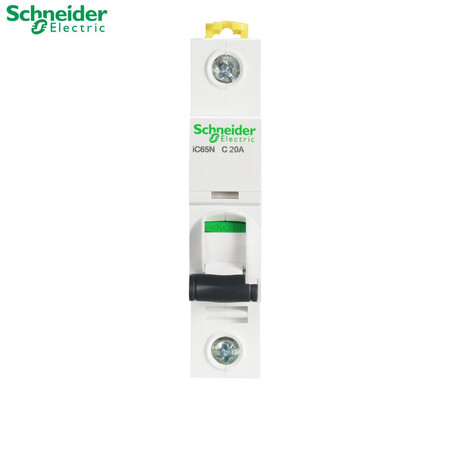 Schneider circuit breaker air switch A9 series air open IC65N 1P circuit breaker small air switch monolithic 1P 20A Schneider circuit breaker air switch A9 series air open IC65N 1P circuit breaker small air switch monolithic 1P 20A