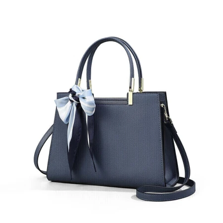 That blue cowhide bag women's bag versatile mother bag middle-aged fashion light luxury handbag large-capacity messenger bag casual commuting shoulder bag brand high-end birthday gift for girlfriend wife That blue cowhide bag women's bag versatile mother bag middle-aged fashion light luxury handbag large-capacity messenger bag casual commuting shoulder bag brand high-end birthday gift for girlfriend wife