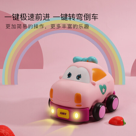 Bainsch children's toy car boy girl toys light music cartoon remote control car wireless remote control car model A4 Bainsch children's toy car boy girl toys light music cartoon remote control car wireless remote control car model A4