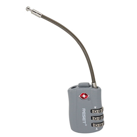 Rui Set RESET password lock small TSA outbound security check trolley luggage luggage lock password padlock soft wire rope lock travel accessories RST-076 Rui Set RESET password lock small TSA outbound security check trolley luggage luggage lock password padlock soft wire rope lock travel accessories RST-076