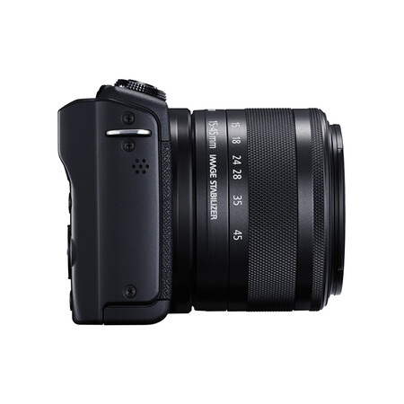 Canon CanonEOS M200 Micro-Single Camera Digital Camera Black Kit 15-45 Micro-Single Lens Vlog Camera 4K Video Shooting M100 Upgrade Canon CanonEOS M200 Micro-Single Camera Digital Camera Black Kit 15-45 Micro-Single Lens Vlog Camera 4K Video Shooting M100 Upgrade